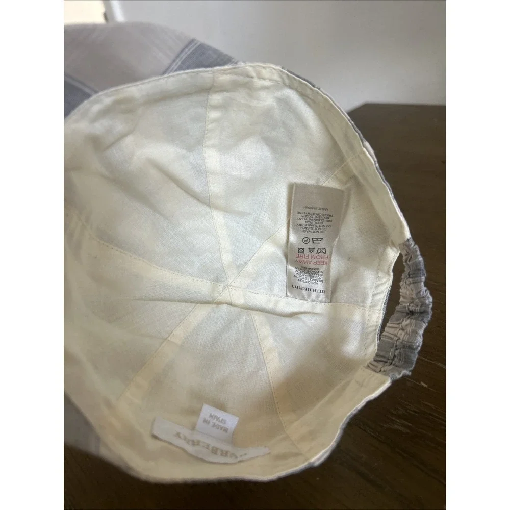 Burberry Baseball Hat‎ Infant Baby Classic Pattern Size 48cm Newborn ADORABLE